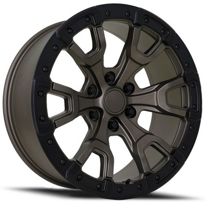 20x9 Ford Bronco Raptor Replica Wheel Bronze w/ Black Ring FR99 6x5.5/139.7 20mm 20x9 Ford Bronco Raptor Replica Wheel Bronze w/ Black Ring FR99 6x5.5/139.7 20mm