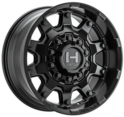 17x8 Hostile H134 Condor Asphalt (6 Lug) 6x130 38mm