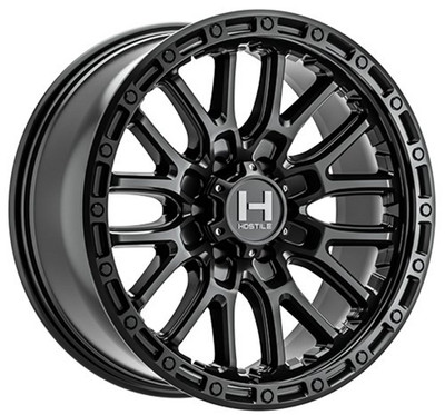 18x9 Hostile H135 Ridgecrest Asphalt (6 Lug) 6x5.5/139.7 0mm 18x9 Hostile H135 Ridgecrest Asphalt (6 Lug) 6x5.5/139.7 0mm