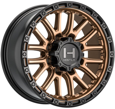 18x9 Hostile H135 Ridgecrest Bronze (8 Lug) 8x170 12mm 18x9 Hostile H135 Ridgecrest Bronze (8 Lug) 8x170 12mm