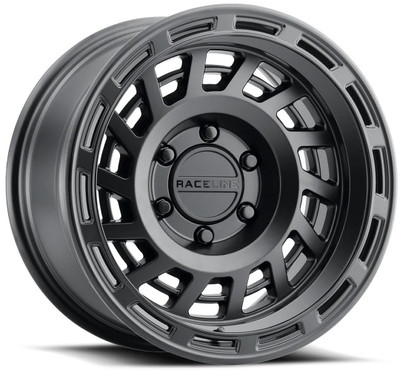 17x9 Raceline 957B Halo Satin Black 6x135 -12mm