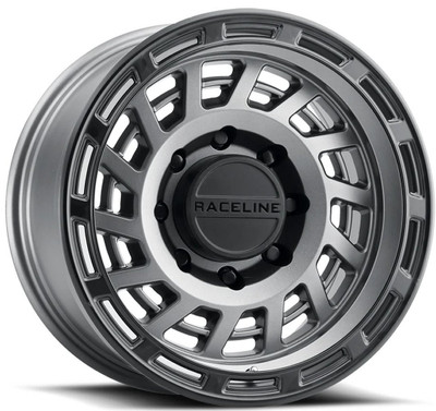 18x9 Raceline 957GB Halo Gunmetal w/ Black Ring 6x135 18mm 18x9 Raceline 957GB Halo Gunmetal w/ Black Ring 6x135 18mm