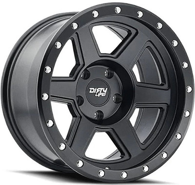 18x9 Dirty Life 9315 Compound Matte Black 5x5/127 -12mm