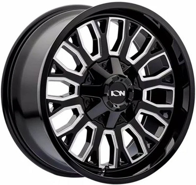 20x9 ION Alloy 152 Gloss Black Milled 8x170 0mm 20x9 ION Alloy 152 Gloss Black Milled 8x170 0mm
