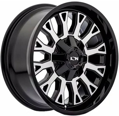 20x9 ION Alloy 152 Gloss Black Machined 8x170 0mm 20x9 ION Alloy 152 Gloss Black Machined 8x170 0mm