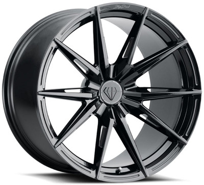 20x12 Blaque Diamond BD-F29 Gloss Black (Super Deep Concave)  (Flow Forged) (CUSTOM)