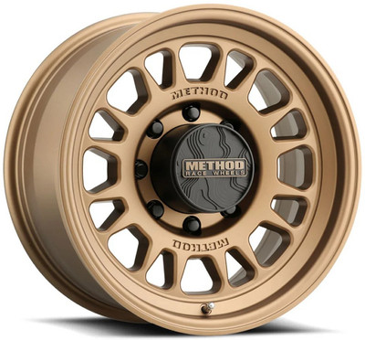 (Clearance - No Returns) 17x8.5 Method Race MR318 Matte Bronze 8x170 0mm