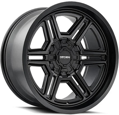 20x9 Mayhem Hermosa 8117 Matte Black 5x4.5/114.3 5x5/127 18mm