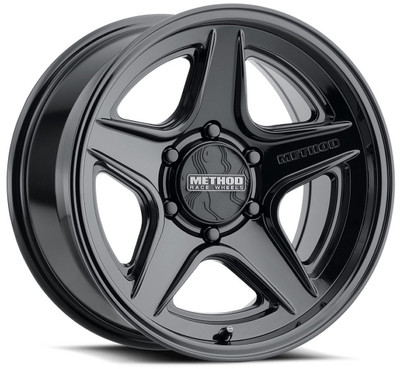 (Clearance - No Returns) 17x8.5 Method Race MR319 Gloss Black 6x135 0mm
