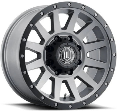 18x9 ICON Compression HD Titanium 8x180 12mm 18x9 ICON Compression HD Titanium 8x180 12mm