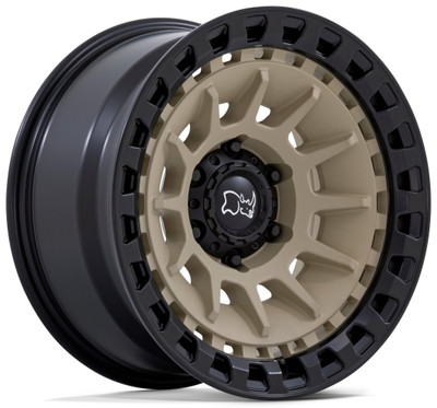 18x9 Black Rhino Barrage Desert Sand on Matte Black 6x5.5/139.7 0mm