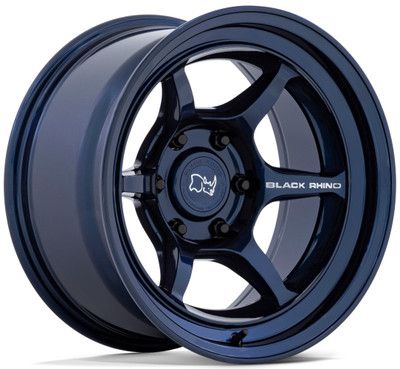 17x8.5 Black Rhino Shogun Gloss Midnight Blue 5x5/127 -10mm