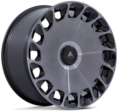 20x9 Asanti ABL-45 Gloss Black Machined w/ Double Dark Tint 5x4.25/108 5x112 45mm 20x9 Asanti ABL-45 Gloss Black Machined w/ Double Dark Tint 5x4.25/108 5x112 45mm