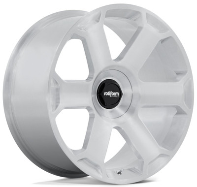 22x10.5 Rotiform Forged AVS Rotiform Forged AVS Brushed Silver R906 5x112 10mm 22x10.5 Rotiform Forged AVS Rotiform Forged AVS Brushed Silver R906 5x112 10mm