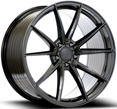 18x8 Modern Luxury MLF12 Gloss Black (Flow Formed) 5x112 38mm 18x8 Modern Luxury MLF12 Gloss Black (Flow Formed) 5x112 38mm