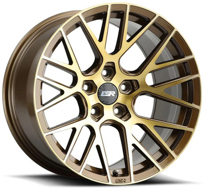 18x8.5 ESR RF11 Brushed Bronze 5x100 30mm (Rotary Forged) 18x8.5 ESR RF11 Brushed Bronze 5x100 30mm (Rotary Forged)