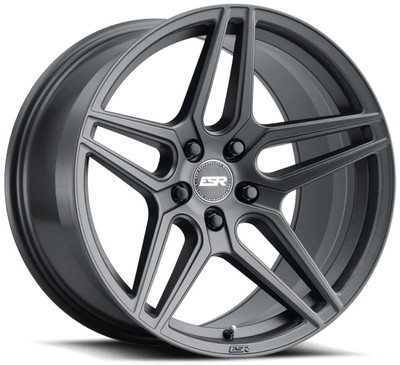 18x10.5 ESR RF15 Matte Graphite 5x4.25/108 22mm (Rotary Forged) (CUSTOM)