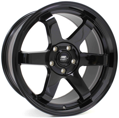18x9.5 MST MT01 Gloss Black 5x4.5/114.3 35mm 18x9.5 MST MT01 Gloss Black 5x4.5/114.3 35mm