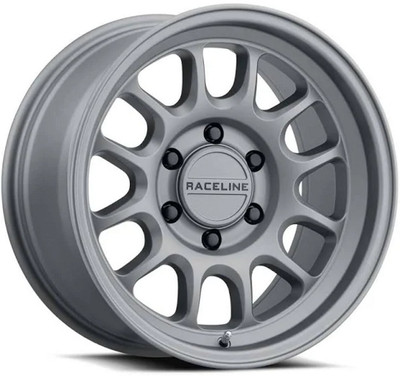 17x8 Raceline 958T Rogue Titanium 5x4.25/108 30mm