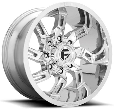 20x10 Fuel Off-Road Lockdown Chrome D746 5x5/127 -18mm