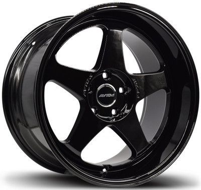 18x9.5 AVID.1 AV-42 Gloss Black 5x100 35mm