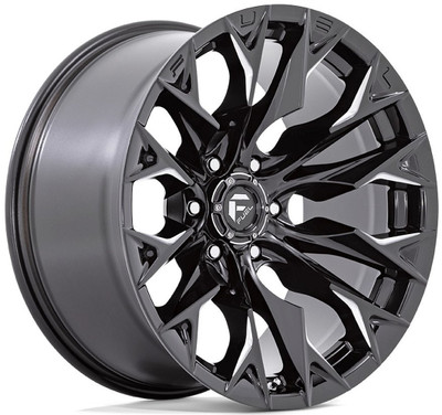 20x10 Fuel Off-Road Flame 6 Gloss Black Milled D803 8x170 -18mm 20x10 Fuel Off-Road Flame 6 Gloss Black Milled D803 8x170 -18mm