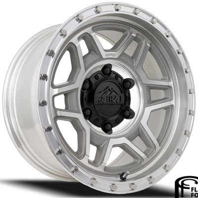 17x8.5 Reika R40 Trooper Machined Clear (Flow Formed) 5x150 0mm 17x8.5 Reika R40 Trooper Machined Clear (Flow Formed) 5x150 0mm