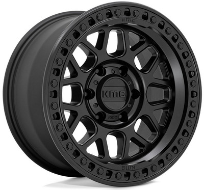 17x8.5 KMC KM549 GRS Satin Black 6x120 0mm 17x8.5 KMC KM549 GRS Satin Black 6x120 0mm