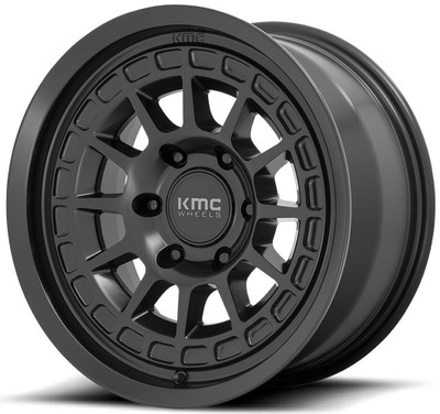 17x8.5 KMC KM719 Canyon Satin Black 6x120 0mm 17x8.5 KMC KM719 Canyon Satin Black 6x120 0mm