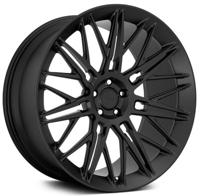 22x10 Rotiform JDR Matte Black R164 5x130 25mm 22x10 Rotiform JDR Matte Black R164 5x130 25mm