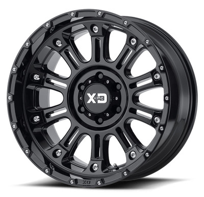 (Clearance - No Returns) 20x9 XD Series XD829 Hoss II Gloss Black 5x5.5/139.7 -12mm