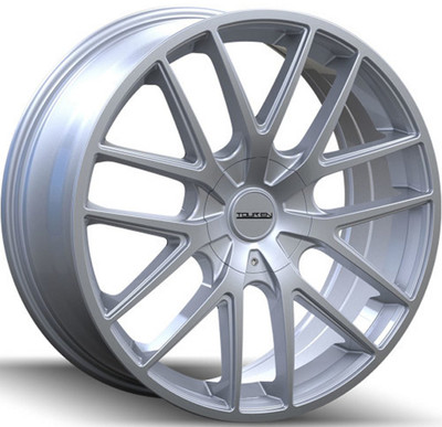 (Clearance - No Returns) 17x7.5 Touren TR60 Hyper Silver 5x112 5x120 42mm
