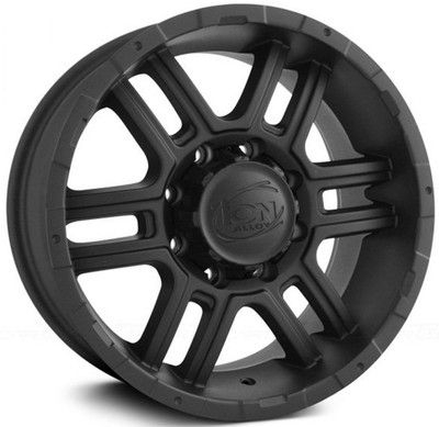16x8 ION Alloy 179 Matte Black 5x4.5/114.3 10mm 16x8 ION Alloy 179 Matte Black 5x4.5/114.3 10mm