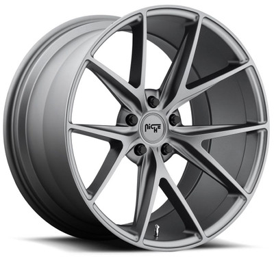 20x9 Niche Misano Anthracite M116 5x112 38mm