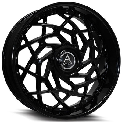 22x9.5 AZAD AZReign Gloss Black 6x135 6x5.5/139.7 25mm 22x9.5 AZAD AZReign Gloss Black 6x135 6x5.5/139.7 25mm