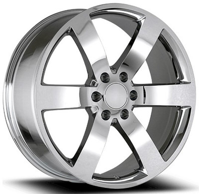 22X9 OE Concepts Replica Chevy Trailblazer Chrome C05 6x5.5/139.7 28mm