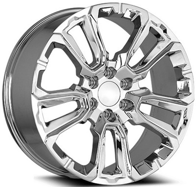 22x9 OE Concepts Replica 2021-2022 Silverado Chrome C31 6x5.5/139.7 28mm