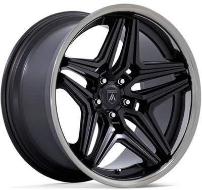 20x9 Asanti ABL-46 Satin Black w/ DDT Lip 5x115 15mm 20x9 Asanti ABL-46 Satin Black w/ DDT Lip 5x115 15mm