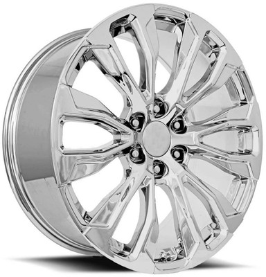 24x10 GMC Denali 12 Spoke Replica Wheel Chrome FR203 6x5.5/139.7 31mm 24x10 GMC Denali 12 Spoke Replica Wheel Chrome FR203 6x5.5/139.7 31mm