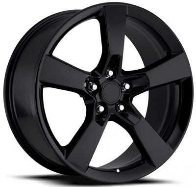 20x8 Camaro SS Replica Wheel Gloss Black FR30 5x120 35mm 20x8 Camaro SS Replica Wheel Gloss Black FR30 5x120 35mm