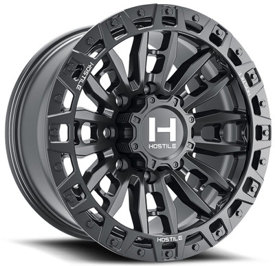 20x9 Hostile H130 Crandon Asphalt (8 Lug) 8x170 1mm 20x9 Hostile H130 Crandon Asphalt (8 Lug) 8x170 1mm