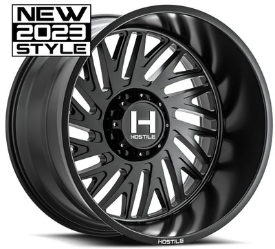 22x12 Hostile H131 Syclone Asphalt (8 Lug) (* May Require Trimming) 8x170 -44mm 22x12 Hostile H131 Syclone Asphalt (8 Lug) (* May Require Trimming) 8x170 -44mm