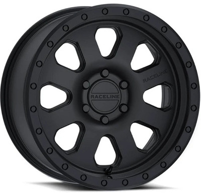 18x9 Raceline 959B Avenger 2.0 Satin Black (Simulated Beadlock) 6x5.5/139.7 0mm