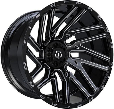 22x10 TIS Off-Road 554BM Gloss Black Milled 6x135 6x5.5/139.7 -19mm 22x10 TIS Off-Road 554BM Gloss Black Milled 6x135 6x5.5/139.7 -19mm