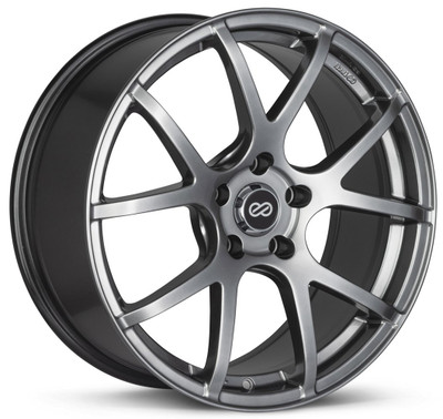 16x7 Enkei M52 Hyper Black 5x4.5/114.3 45mm