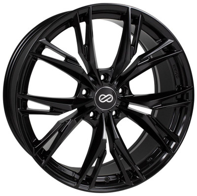 18x8 Enkei ONX Gloss Black 5x4.5/114.3 40mm 18x8 Enkei ONX Gloss Black 5x4.5/114.3 40mm