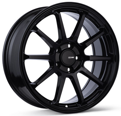 18x8 Enkei PX-10 Gloss Black 5x4.5/114.3 35mm