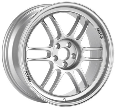 Enkei Wheels 15x7 Enkei RPF1 Silver (NO CAP) 4x100 41mm Enkei Wheels 15x7 Enkei RPF1 Silver (NO CAP) 4x100 41mm