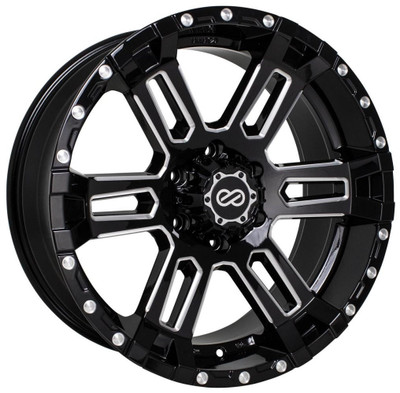 Enkei Wheels 20x9 Enkei Commander Gloss Black Milled 6x5.5/139.7 25mm 