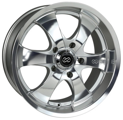 Enkei Wheels 17x8 Enkei M6 Silver Machined 5x5/127 10mm 